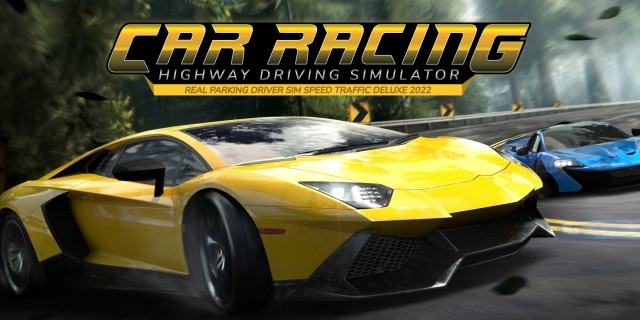 Image de Car Racing Highway Driving Simulator, real parking driver sim speed traffic deluxe 2022