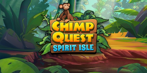 Chimp Quest: Spirit Isle switch box art