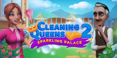 Cleaning Queens 2: Sparkling Palace switch box art