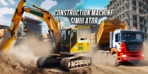 Construction Machine Simulator 2023 : Hard Truck Work Job switch box art