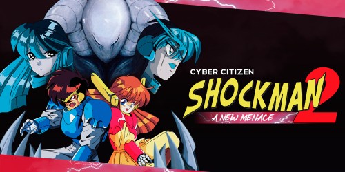 Cyber Citizen Shockman 2: A New Menace switch box art
