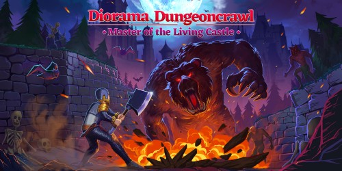 Diorama Dungeoncrawl - Master of the Living Castle switch box art