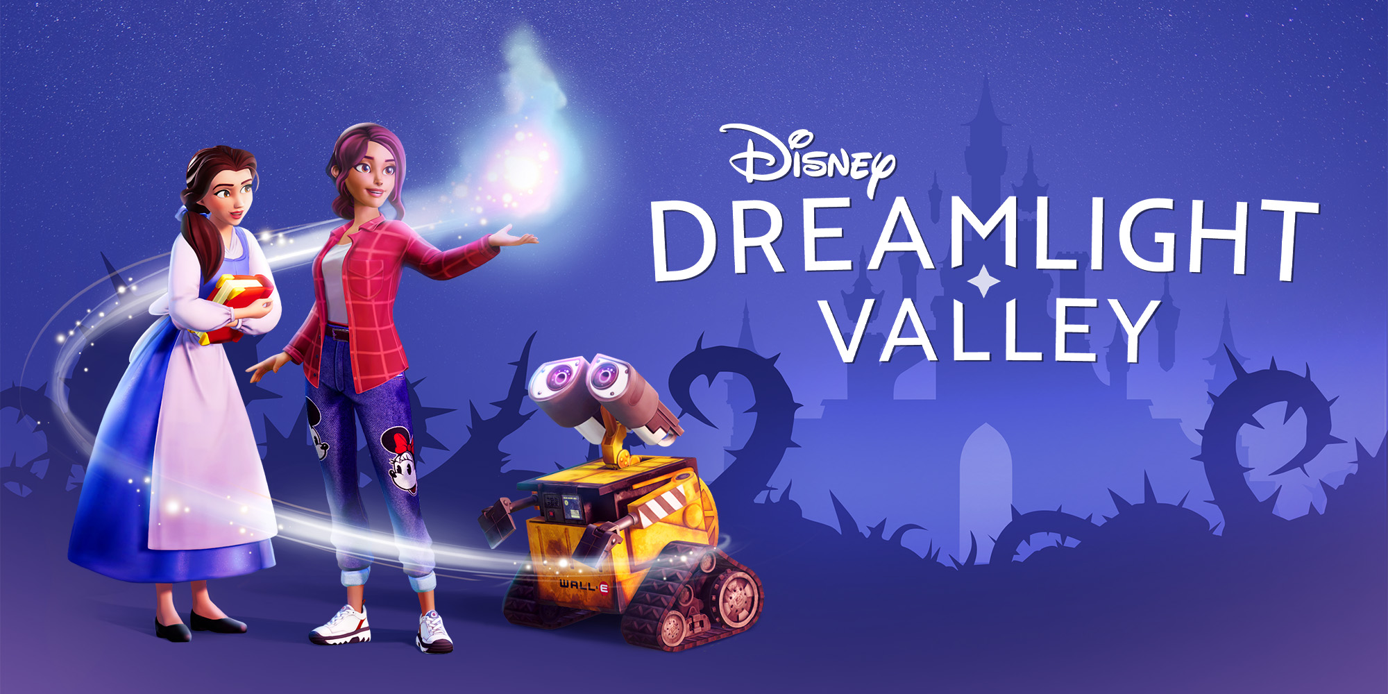The cover of the video game - Disney Dreamlight Valley