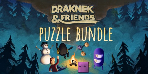 Draknek and Friends Puzzle Bundle (2024) switch box art
