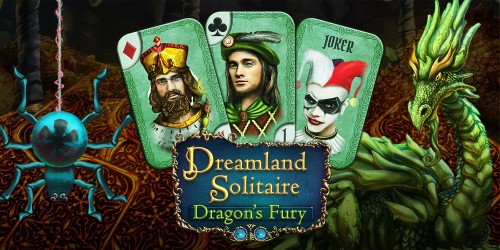 Dreamland Solitaire: Dragon's Fury switch box art