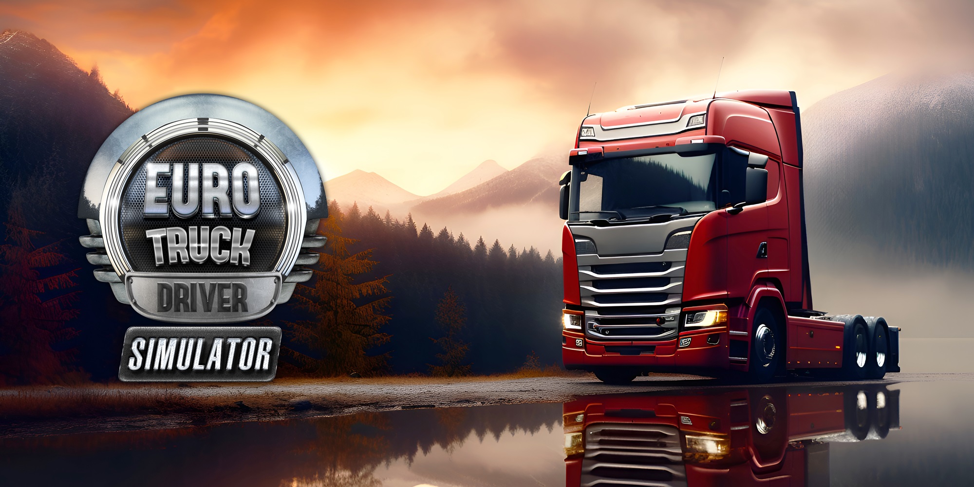 Pra quem gosta de simulador de caminhão, Euro Truck Simulator!