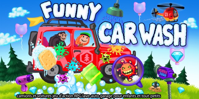 Acheter Funny Car Wash - camions et voitures jeu d'action RPG lave-auto garage pour enfants et tout-petits sur l'eShop Nintendo Switch