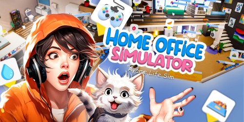 Home Office Simulator - Ayame Life Sim switch box art