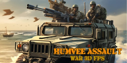 Humvee Assault: War 3D FPS switch box art