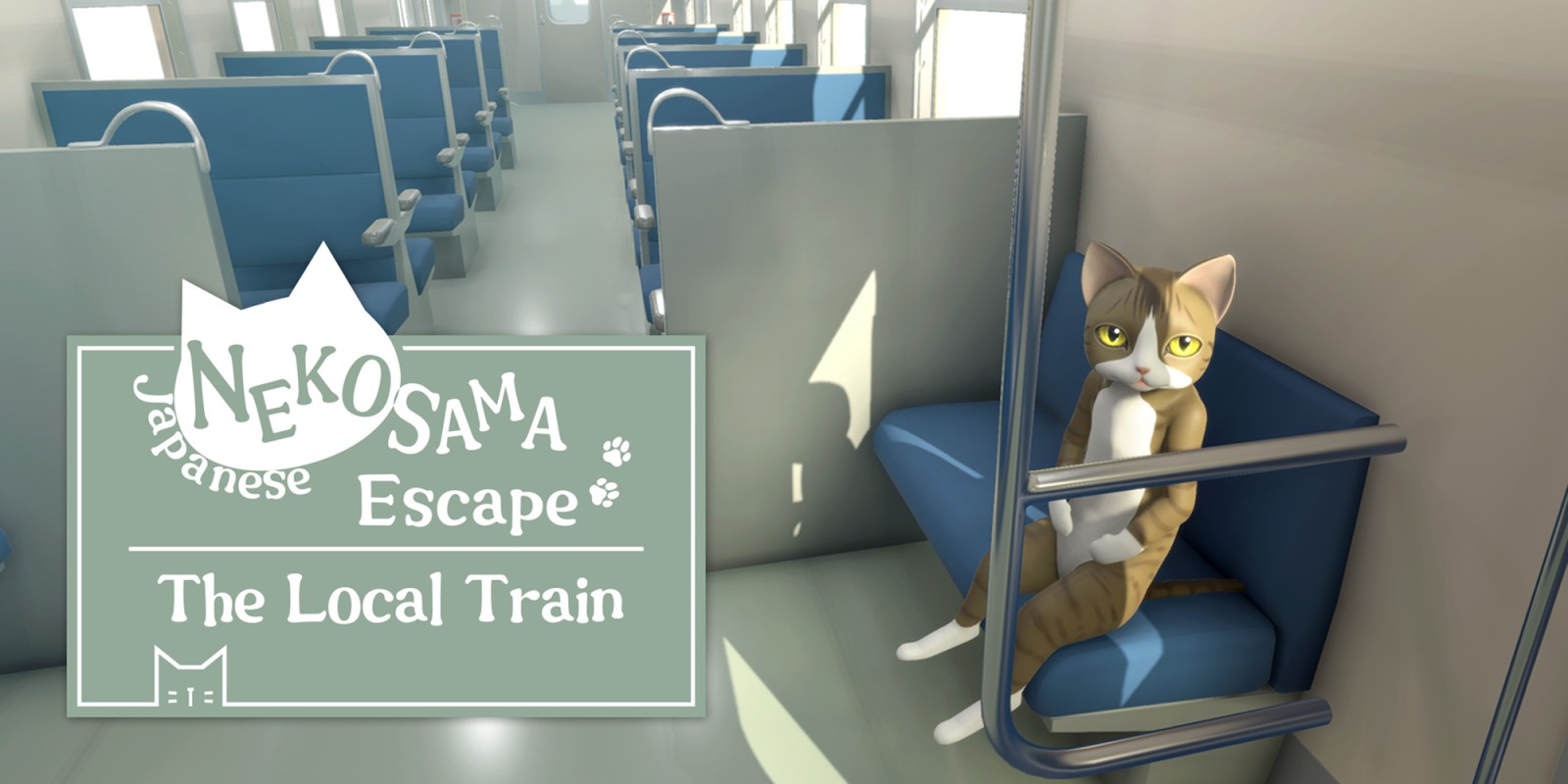 Japanese NEKOSAMA Escape The Local Train