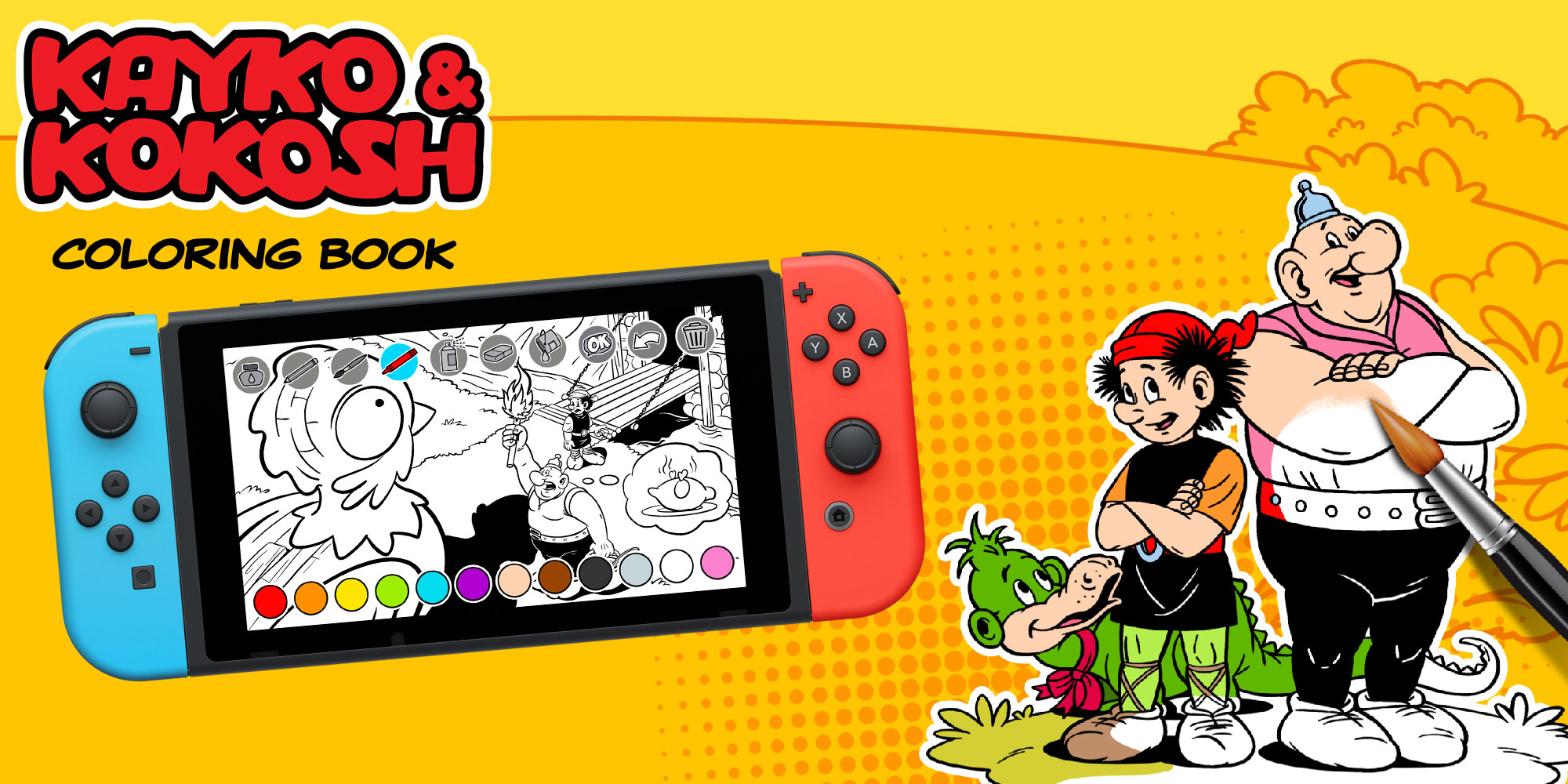 Coloring Book, Aplicações de download da Nintendo Switch, Jogos