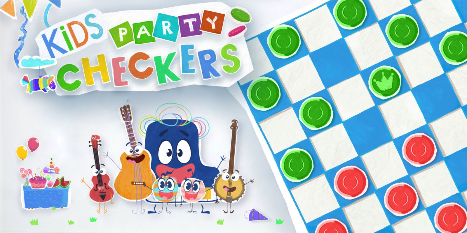 Kids Party Checkers