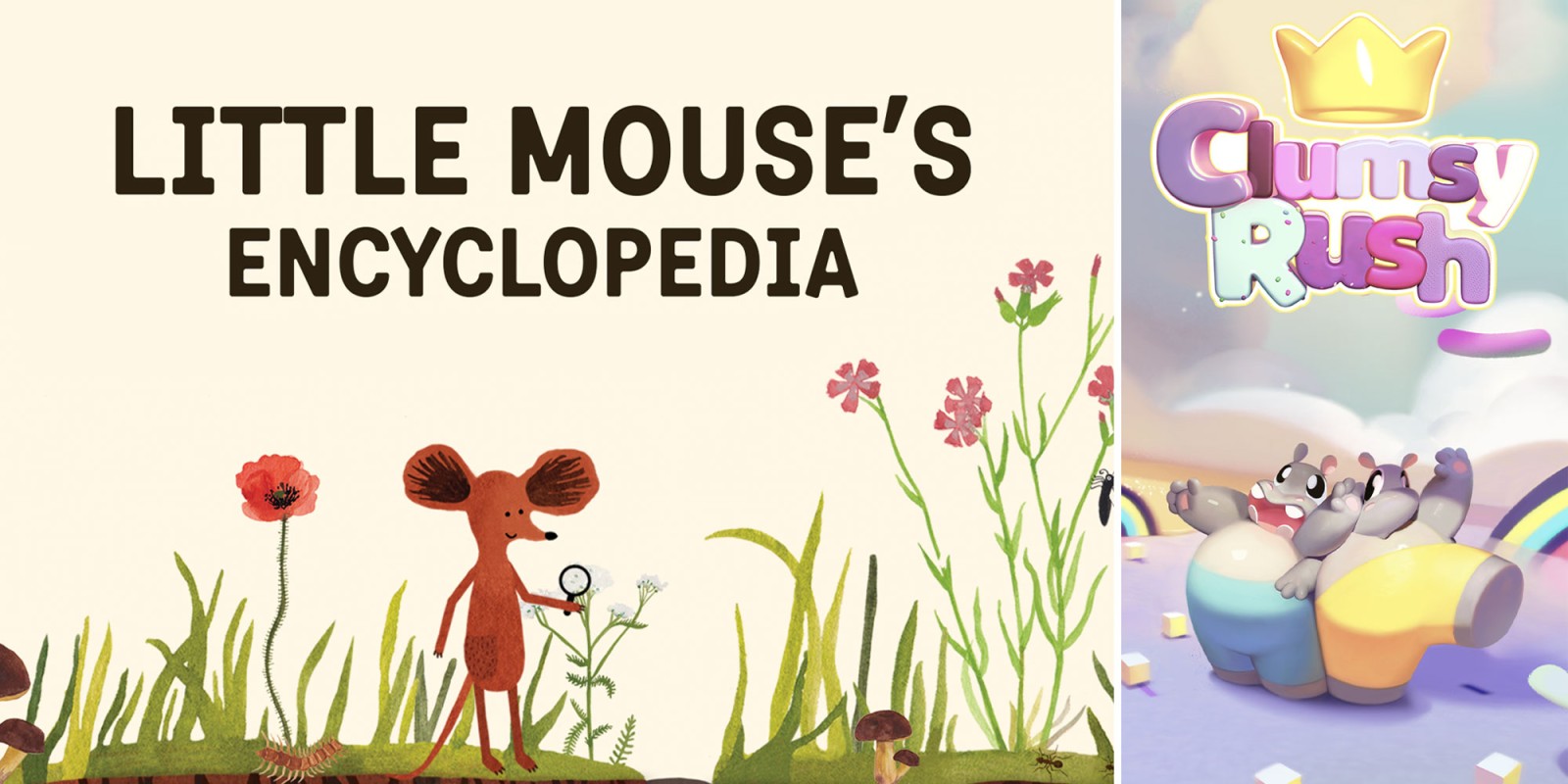 Little Mouse's Encyclopedia + Clumsy Rush