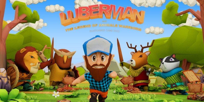 Luberman and The Legend of Animals Warriors-Platformer Game 2022