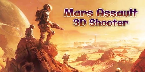Mars Assault: 3D Shooter switch box art