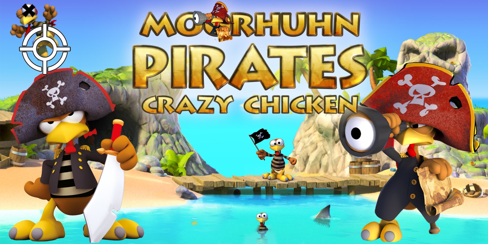 Moorhuhn Pirates - Crazy Chicken Pirates
