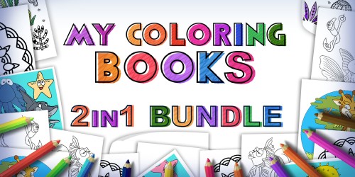 My Coloring Books - 2 in 1 Bundle