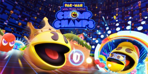 PAC-MAN Mega Tunnel Battle: Chomp Champs switch box art