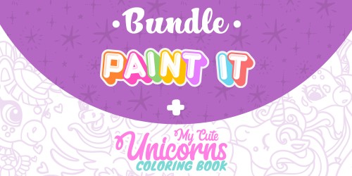 Paint it + My Cute Unicorns Bundle