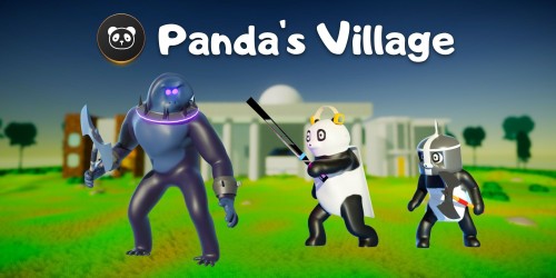 Panda's Village switch box art