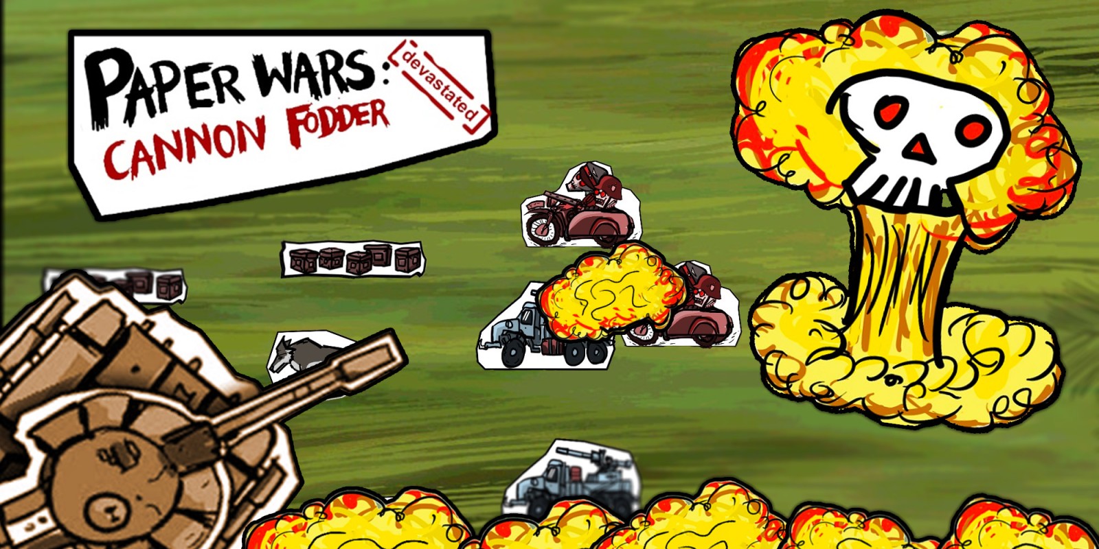 Paper Wars: Cannon Fodder Devastated