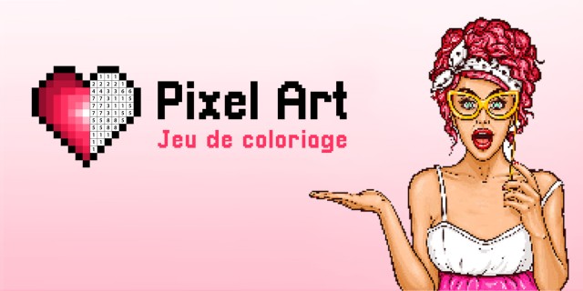 Image de Pixel art - Jeu de coloriage