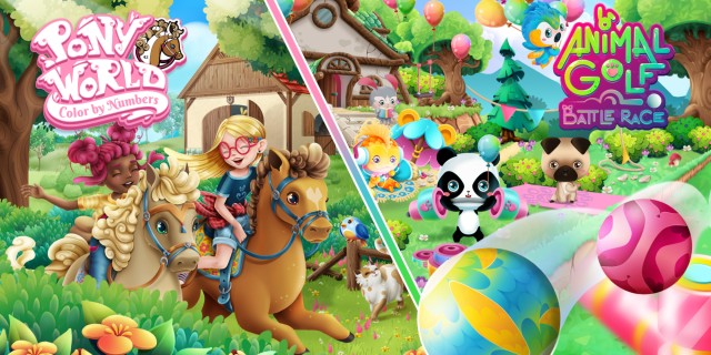 Acheter Pony World - Color by Numbers & Animal Golf - Battle Race Bundle sur l'eShop Nintendo Switch