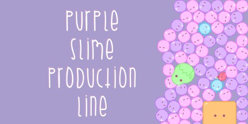 Purple Slime Production Line switch box art