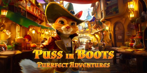 Puss in Boots: Purrfect Adventures switch box art
