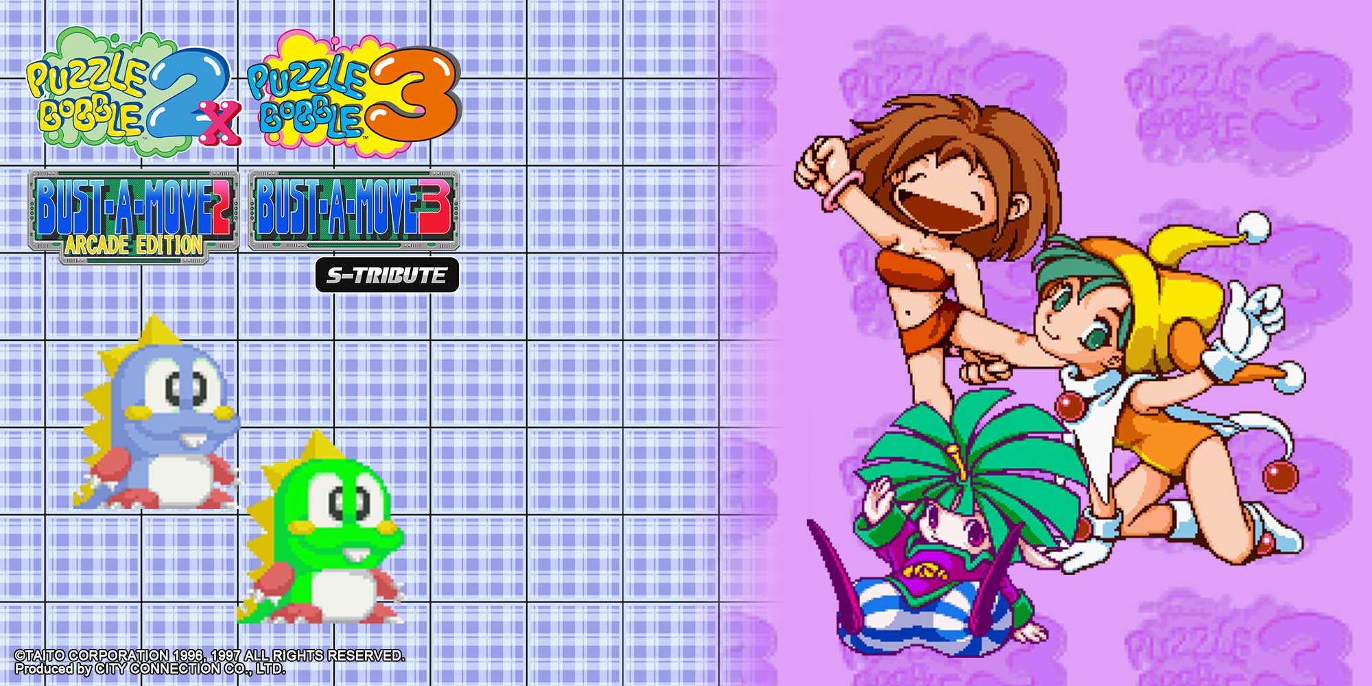 Puzzle Bobble™2X/BUST-A-MOVE™2 Arcade Edition & Puzzle Bobble™3/BUST-A-MOVE™3  S-Tribute, Aplicações de download da Nintendo Switch, Jogos