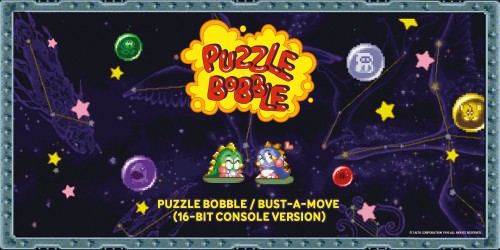 Puzzle Bobble / Bust-a-Move (16-Bit Console Version) switch box art