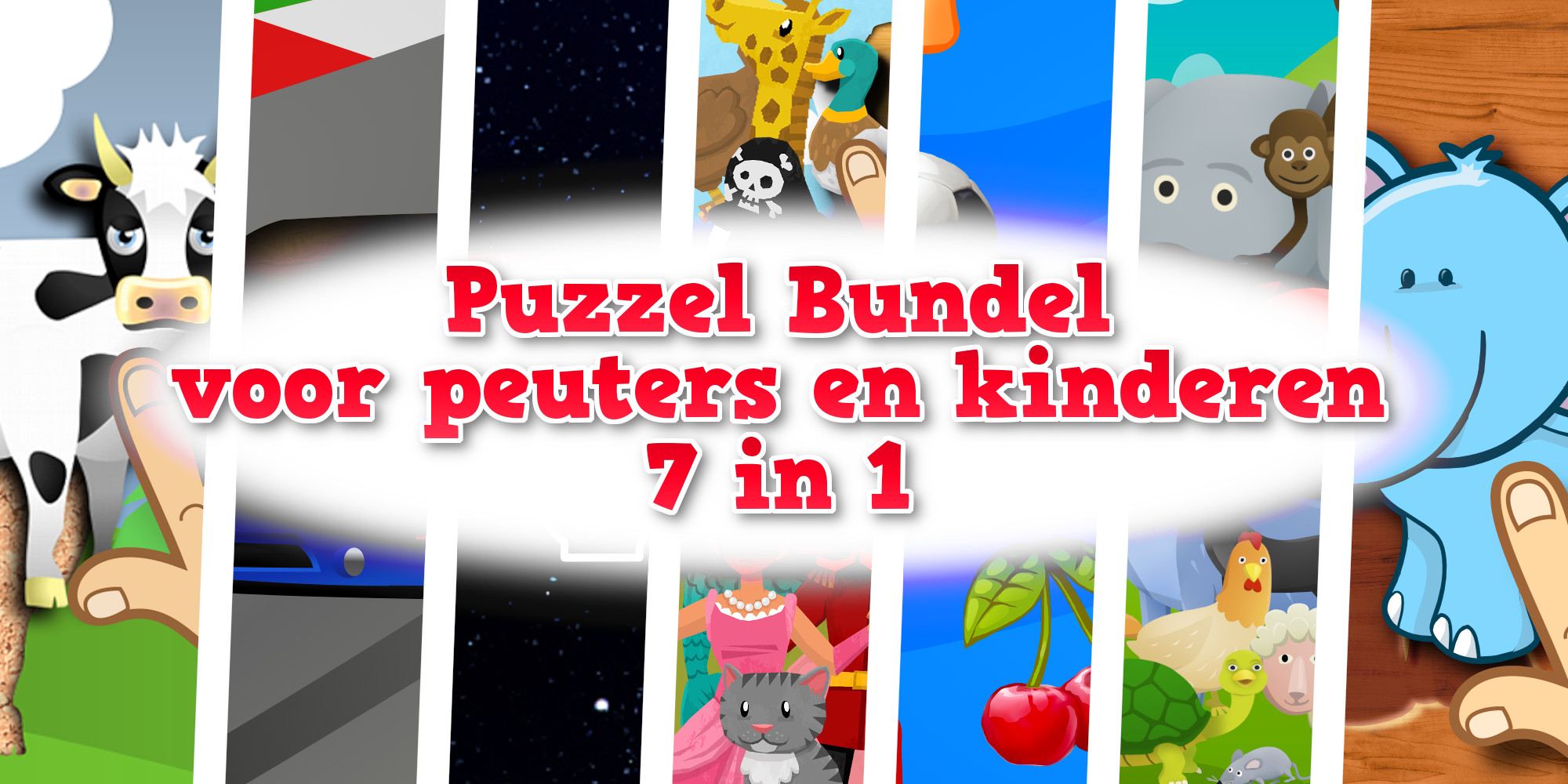 Uitmaken Vijandig vod Puzzel Bundel voor peuters en kinderen - 7 in 1 | Nintendo Switch download  software | Games | Nintendo