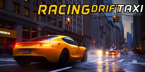 Racing Drift Taxi Car Simulator Ultimate switch box art