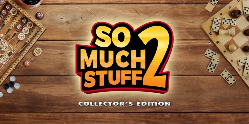 So Much Stuff 2 Collector's Edition switch box art