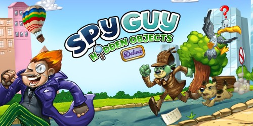 Spy Guy Hidden Objects Deluxe Edition switch box art