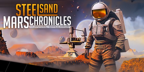 Steel Sand Mars Chronicles - Survival Simulator switch box art