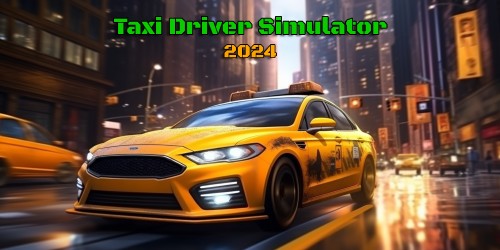 Taxi Driver Simulator 2024 switch box art