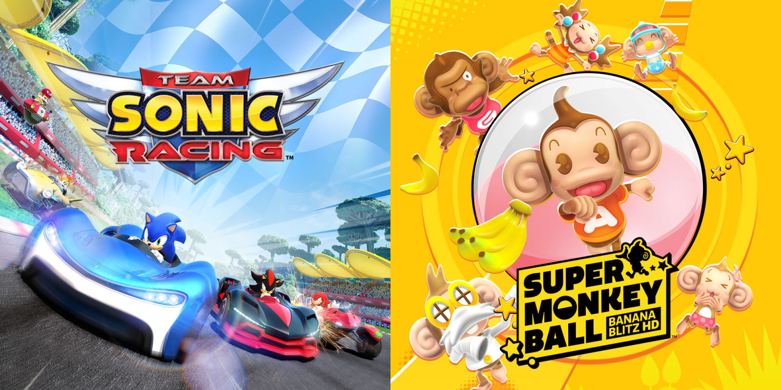 Team Sonic Racing & Super Monkey Ball: Banana Blitz HD | Nintendo Switch  download software | Games | Nintendo