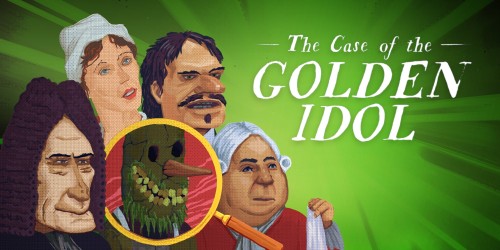 The Case of the Golden Idol switch box art