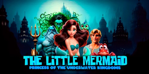 The Little Mermaid: Princess of the Underwater Kingdoms switch box art
