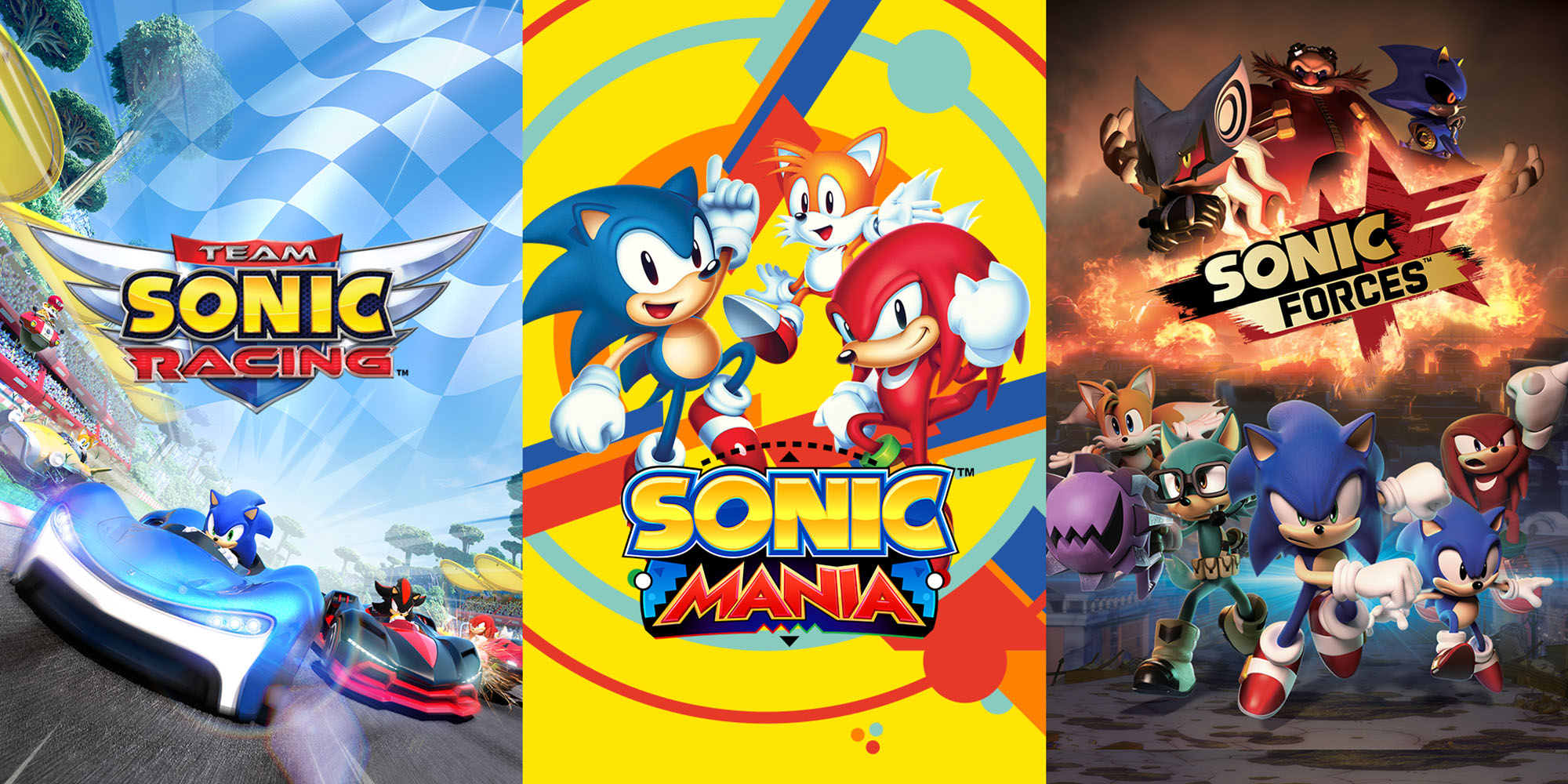 Conjunto Ultimate Sonic, Aplicações de download da Nintendo Switch, Jogos