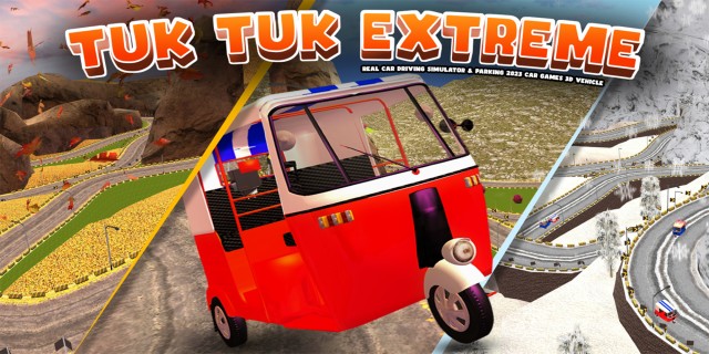 Image de Tuk Tuk Extreme - Real Car Driving Simulator & Parking 2023 Car Games 3D Vehicle