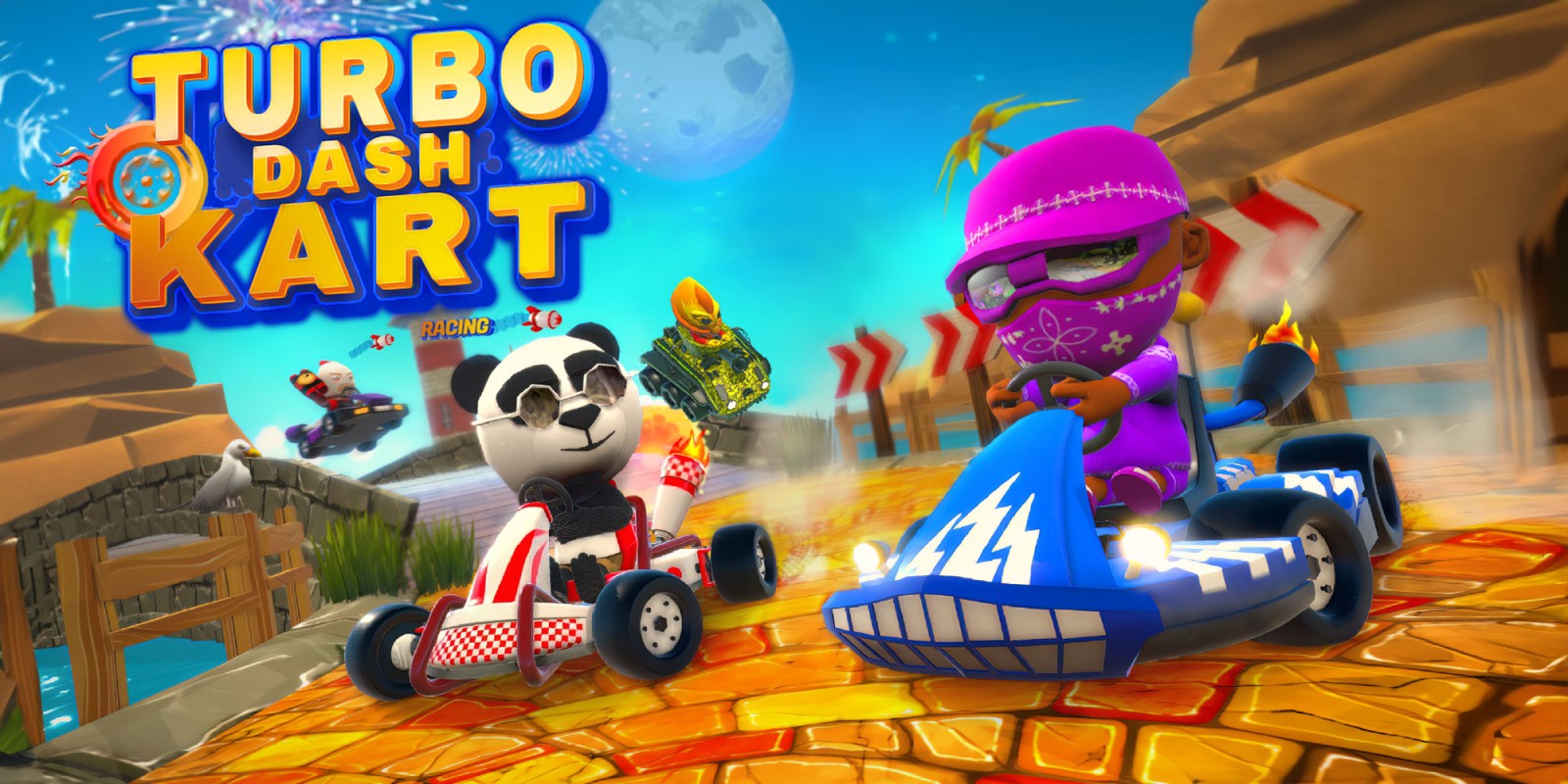 Turbo Dash Kart Racing, Nintendo Switch download software, Games