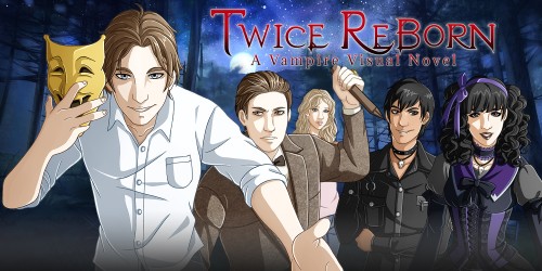 Twice Reborn: A Vampire Visual Novel switch box art