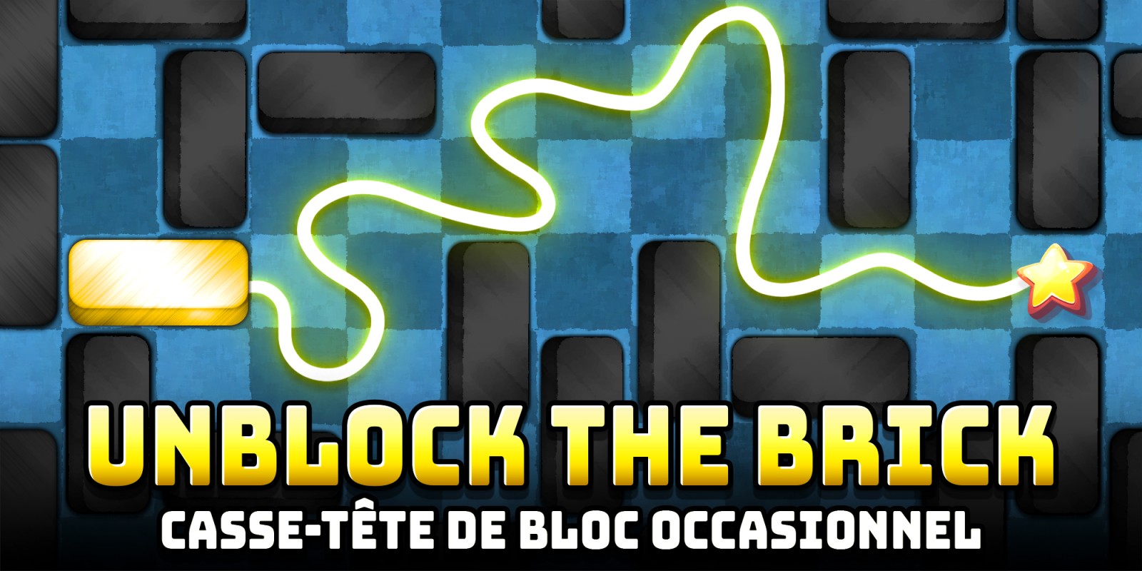 Unblock The Brick: Casse-tête de bloc occasionnel