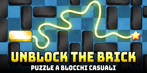 Unblock The Brick: Puzzle a blocchi casuali