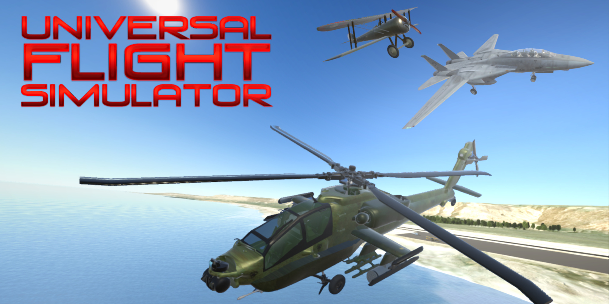 3D Flight Simulator / Simulador de vôo 3D 🔥 Jogue online