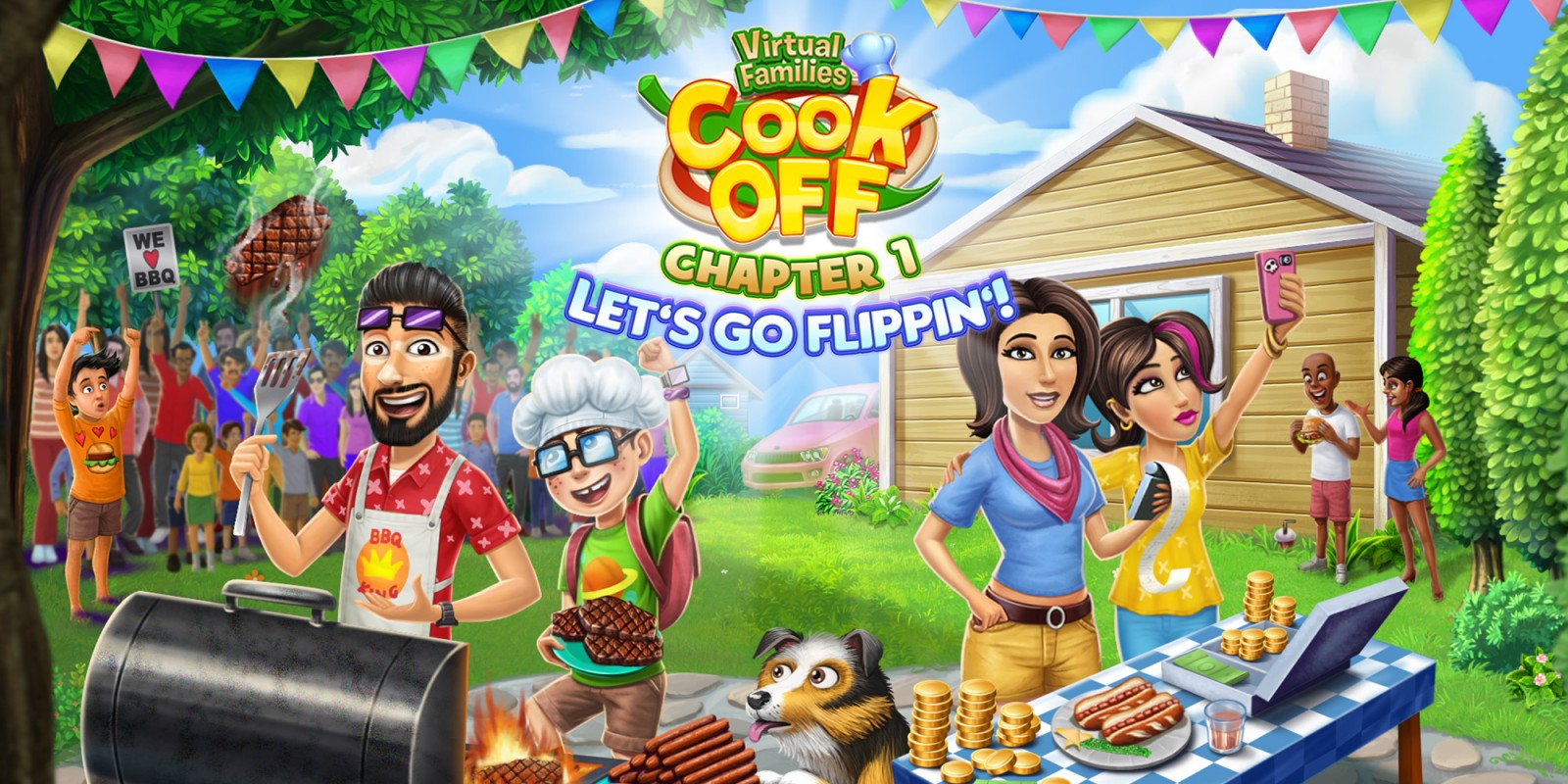 Virtual Families Cook Off: Chapter 1 Let's Go Flippin'