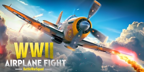 WWII AIRPLANE FIGHT - Battle War Squad switch box art