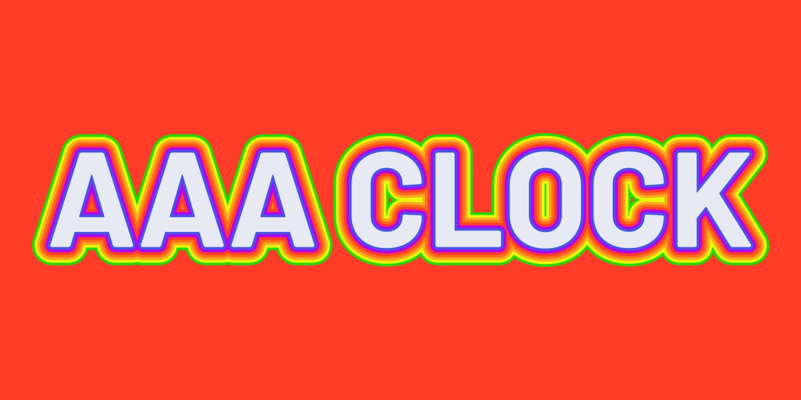 AAA Clock